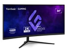 Monitor do gier VX3418C-2K jest zakrzywiony i ultraszeroki (źródło obrazu: ViewSonic)